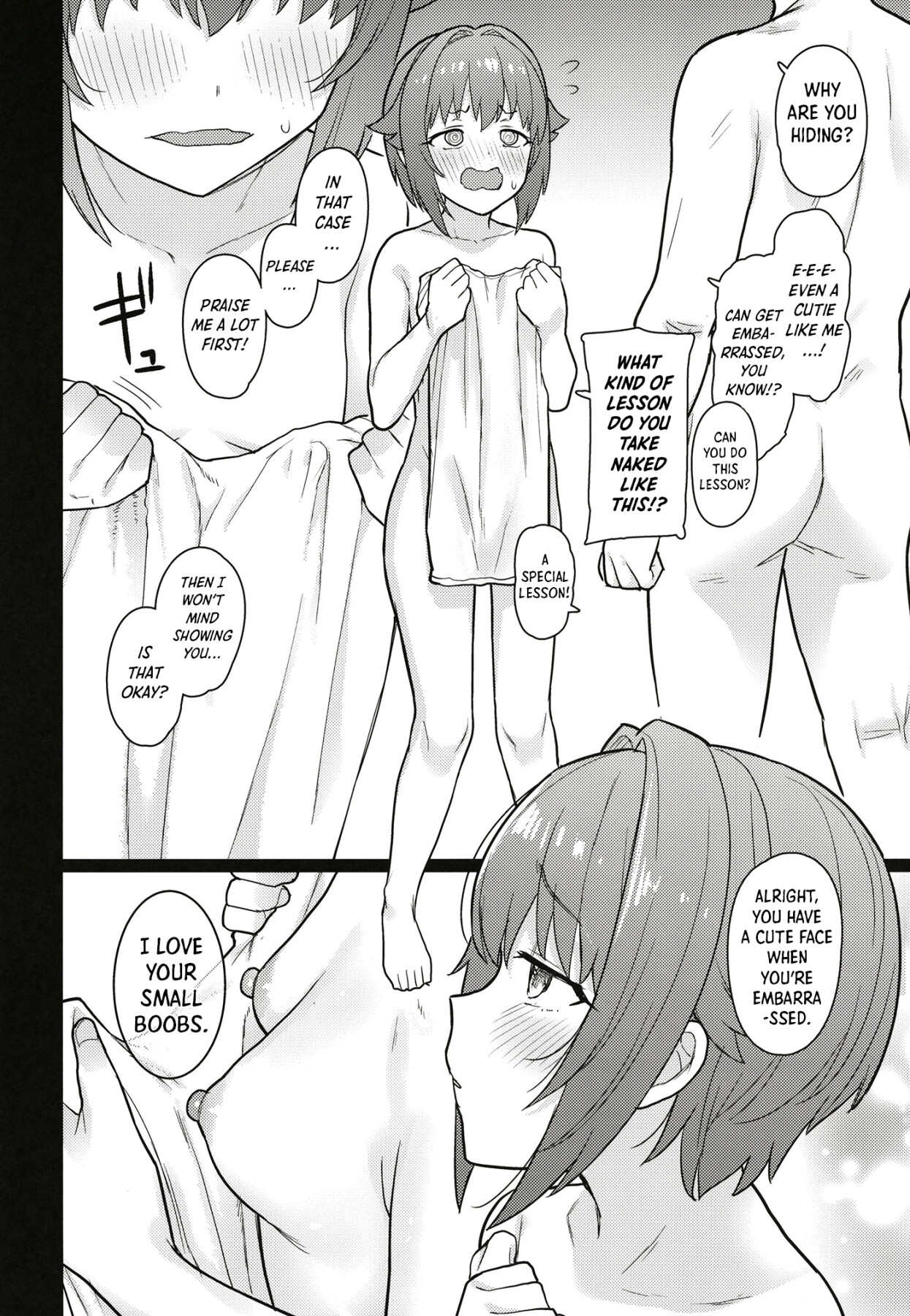 Hentai Manga Comic-By a Strange Turn of Events, I Ended Up Giving Sachiko a Naughty Lesson-Read-11